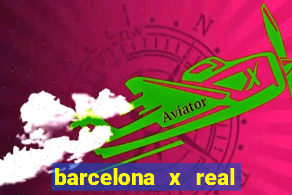 barcelona x real madrid multicanais